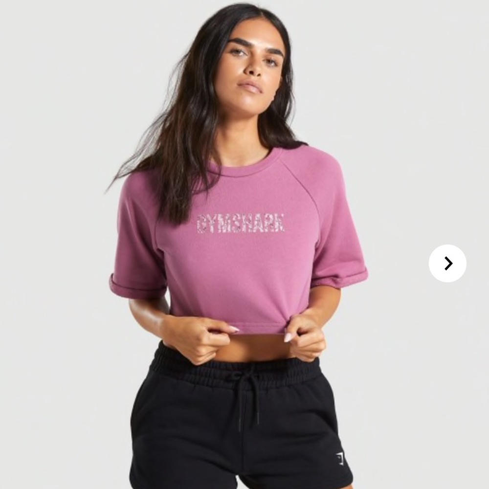 Gymshark Boxy Crop Top